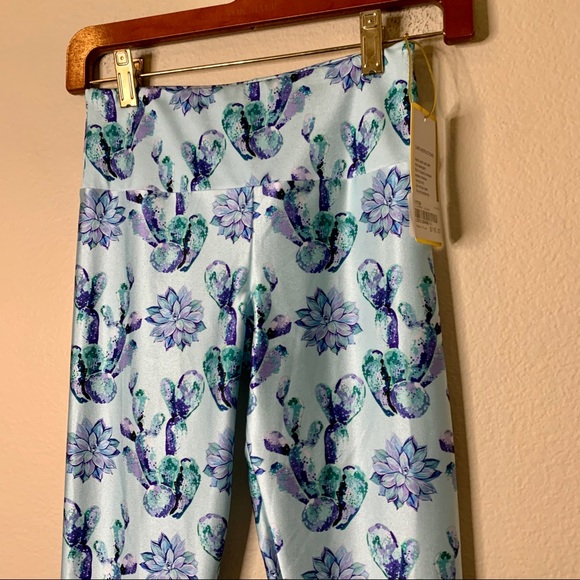 NWT Goldsheep Succulent Cactus Plant Legging S - Picture 4 of 11